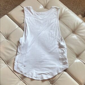 Lululemon Athletica White Tank Top